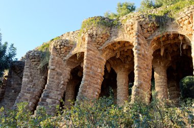 Parc guell mimari detay