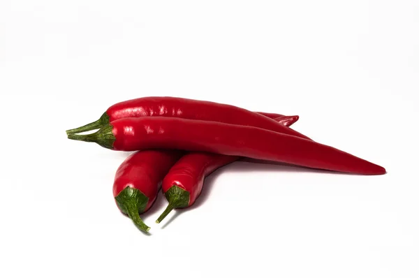 stock image Two pair chili peppers