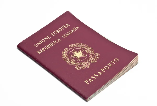 Włoski paszport Zdjęcie Stockowe