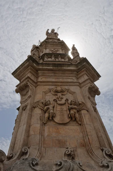 Колонна Святого Оронцо — стоковое фото