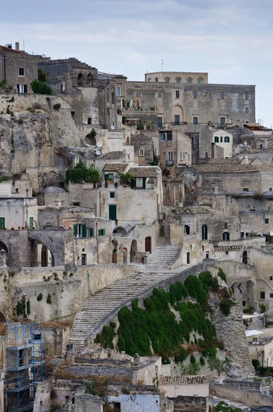 Detail der alten Stadt von Matera. — Stockfoto