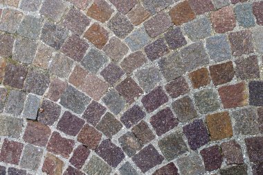 Symmetrical cobblestone texture clipart