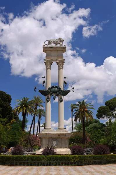 Monumento a Colombo, Siviglia — Foto Stock