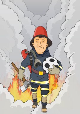 Fireman clipart