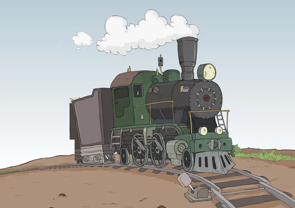 Lokomotive — Stockvektor