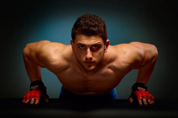 stock image Athletic young man