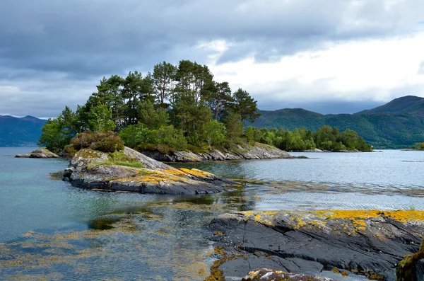 Скандинавский пейзаж — стоковое фото