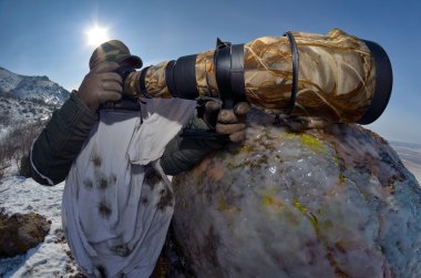 vahşi yaşam fotoğrafçısı