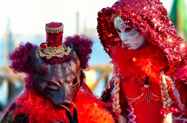 Карнавальные маски — стоковое фото