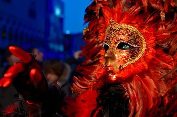Καρναβάλι στη Βενετία, Ιταλία — Φωτογραφία Αρχείου