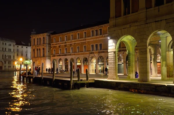 Venezia città di notte — Foto Stock