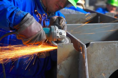 Kaynakçı iş başında