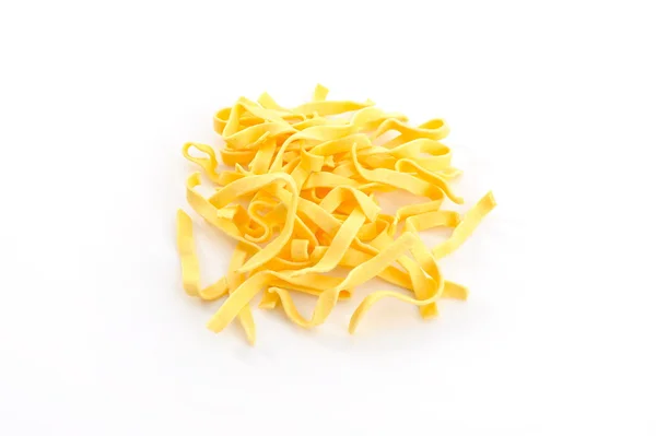 Tett innpå ukokt pasta – stockfoto