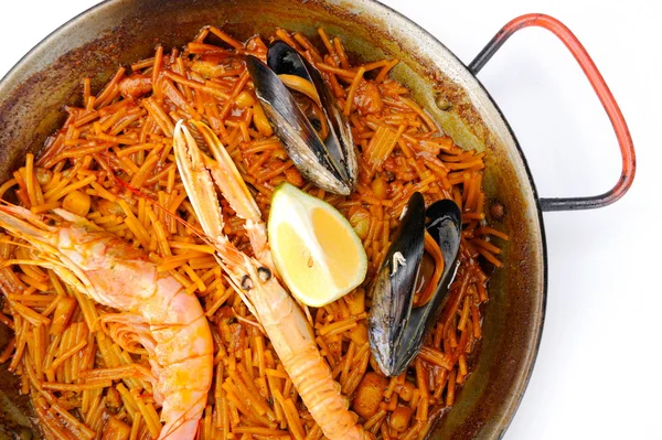Prepared pasta food — Stock Photo, Image