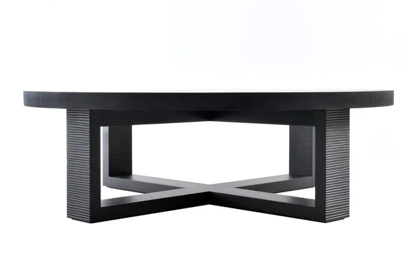 흰색 배경 현대 테이블 — 스톡 사진