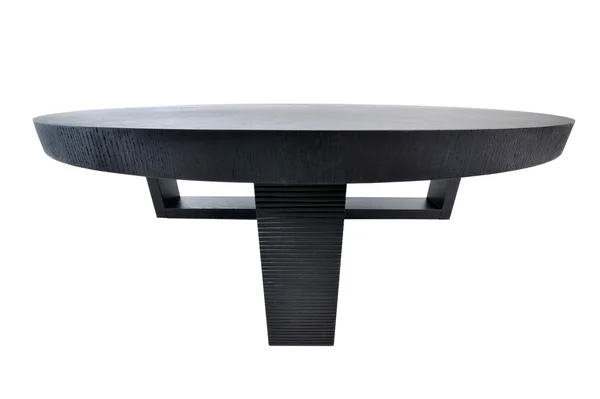 흰색 배경 현대 테이블 — 스톡 사진
