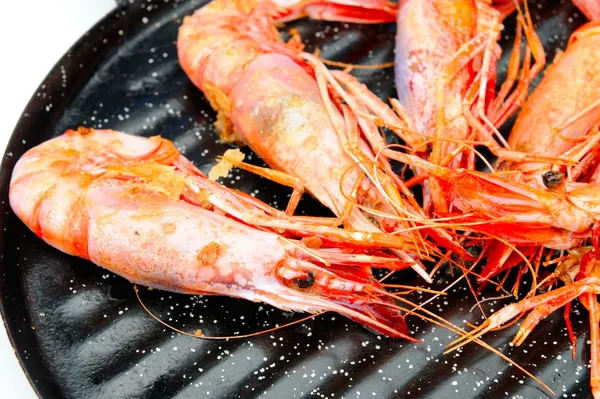 Cooked shrimps — Stock Photo, Image