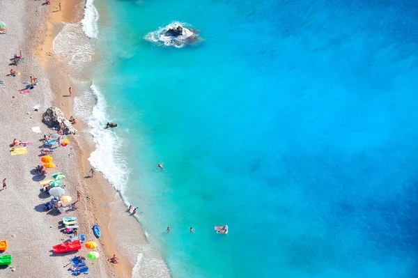 stock image Gorgeous mediterranean coast beach