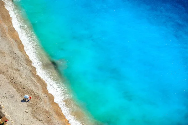 Traumhafter Strand an der Mittelmeerküste — Stockfoto