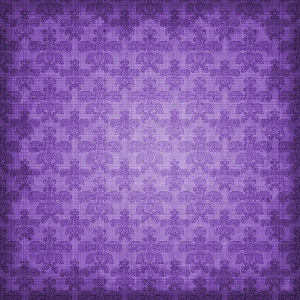 Затененный фиолетовый дамасский фон — стоковое фото