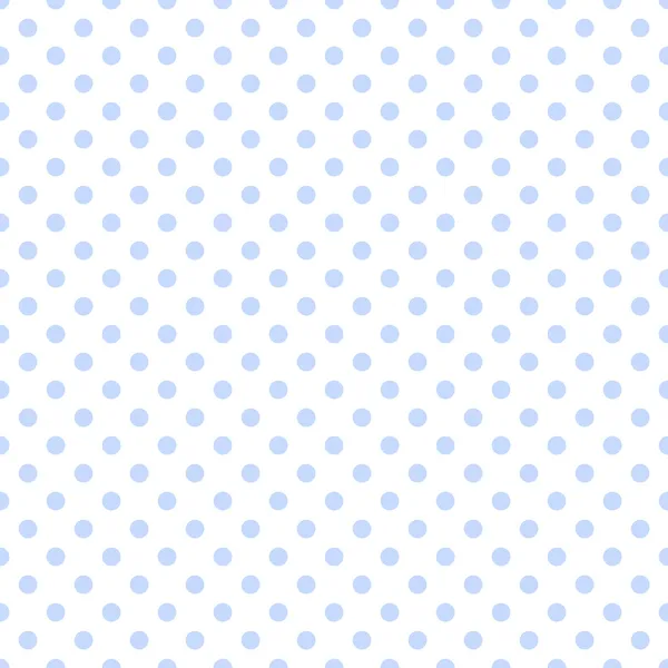 Pale Blue Polka Dots on White Stock Picture