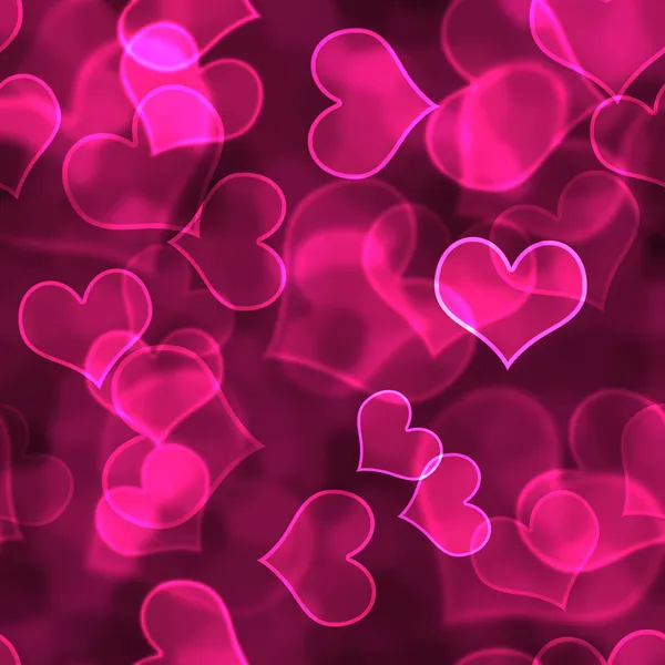 Heiße rosa Herz Hintergrund Tapete — Stockfoto