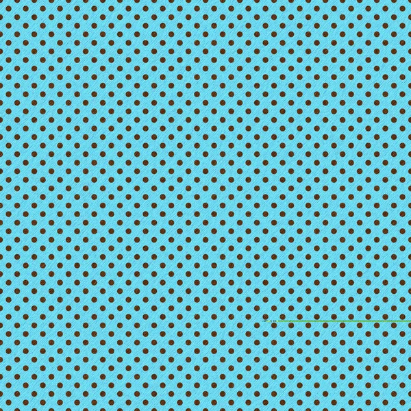 Brown Dots on Bright Turquoise — Stock Photo, Image