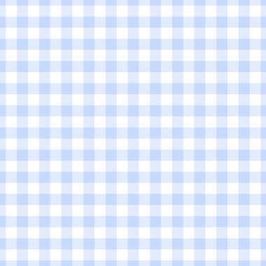 Seamless Light Blue Gingham Plaid clipart