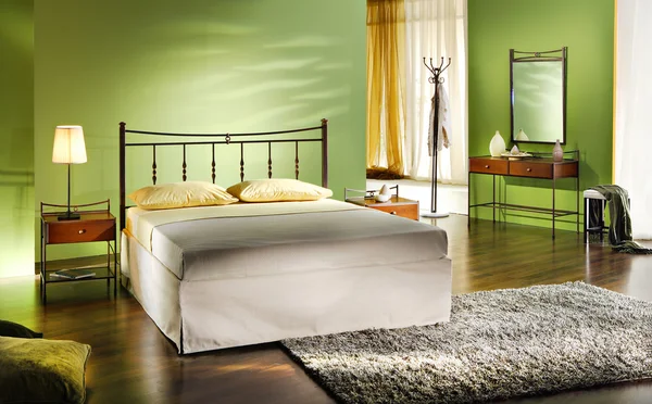 Klassisches Schlafzimmer — Stockfoto