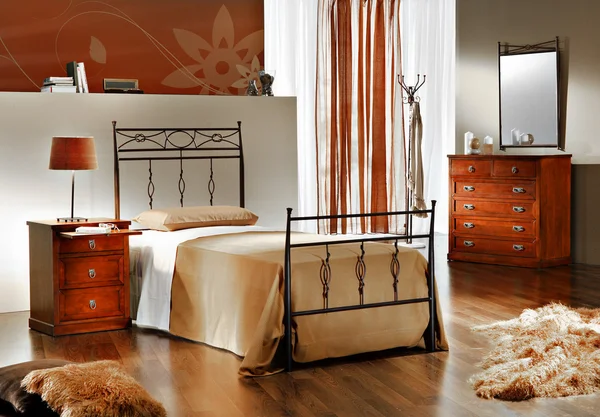 Klasik yatak odası — Stok fotoğraf
