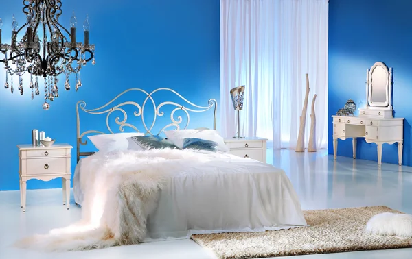 Romantik yatak odası — Stok fotoğraf