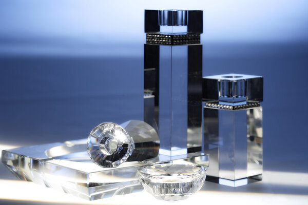 Luxury perfume bottles