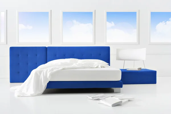 Minimale slaapkamer — Stockfoto