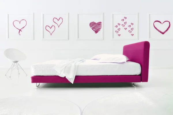 Liebesschlafzimmer — Stockfoto