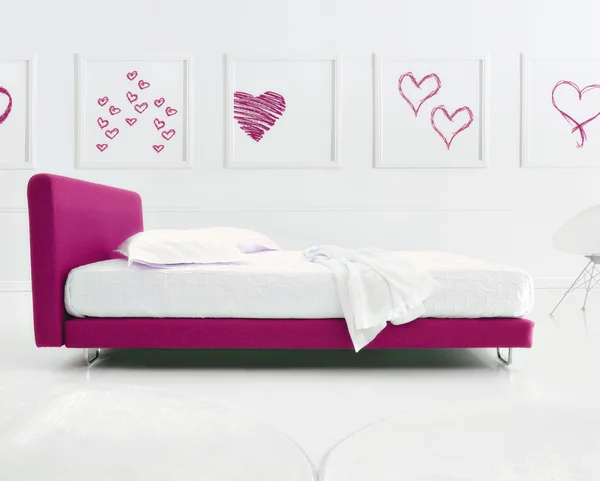 Sypialnia miłości — Zdjęcie stockowe
