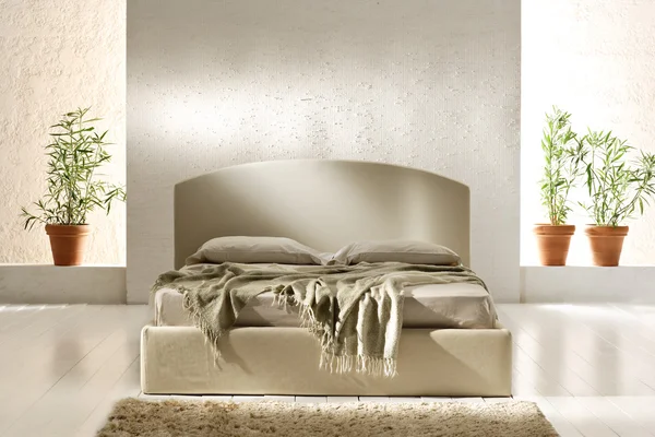 Camera da letto moderna Interno — Foto Stock