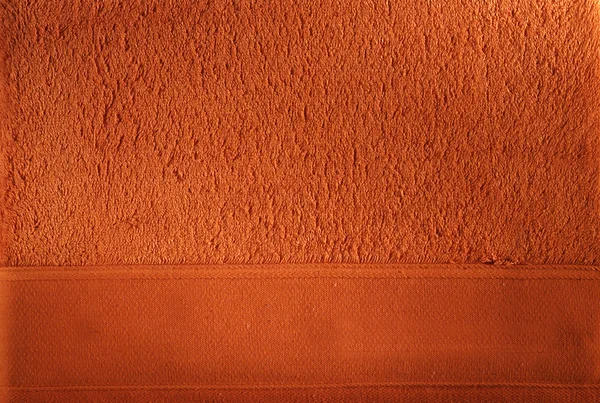Ręcznik pomarańczowy zbliżenie — Zdjęcie stockowe