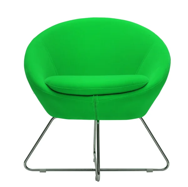 Yeşil sandalye — Stok fotoğraf