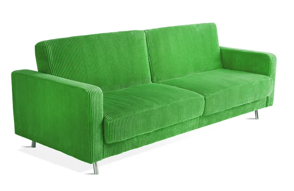 Grüne Couch — Stockfoto