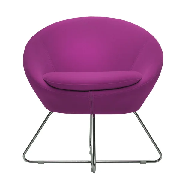 Fioletowy fotel — Zdjęcie stockowe