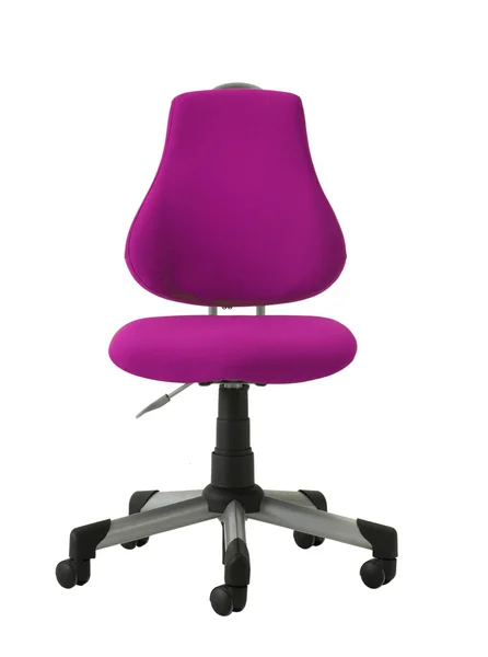 Cutout purple chair — Stock Photo, Image
