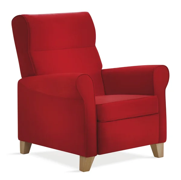ヴィンテージ素材の肘掛け椅子 — ストック写真