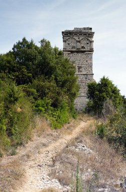 Old castle in Croatia clipart