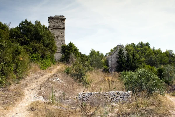 Antiguo castillo en Croacia — Foto de Stock