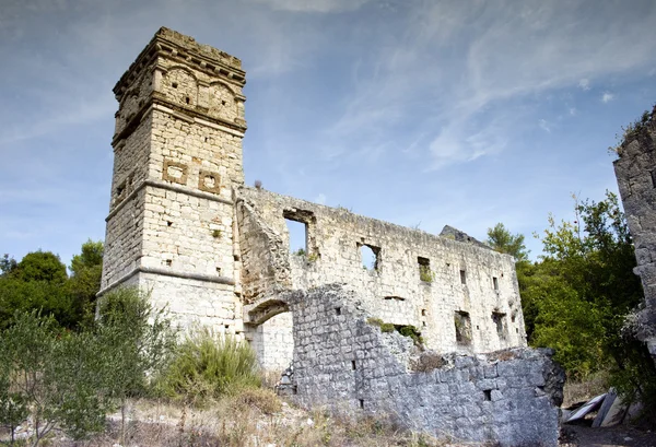Antiguo castillo en Croacia — Foto de Stock