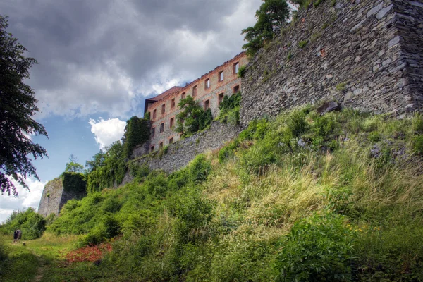 Zamek średniowiecznej — Zdjęcie stockowe