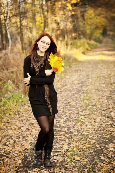 Mujer retrato de otoño —  Fotos de Stock