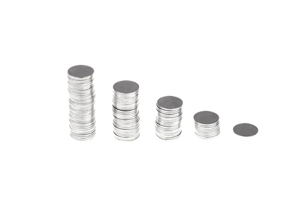 One polish zloty coins — Stock Photo, Image