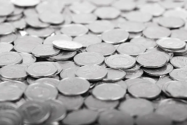 Une polonaise zloty coins — Photo