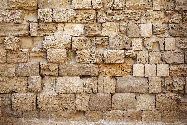 stock image Greek wall made of rocks